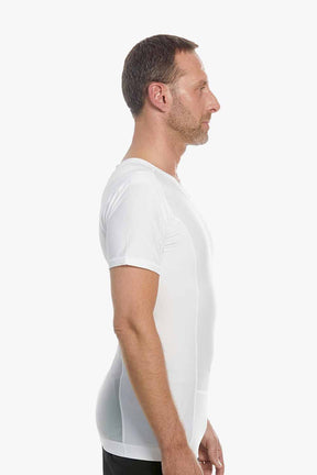 Men's Posture Shirt™ Zipper - Hvit